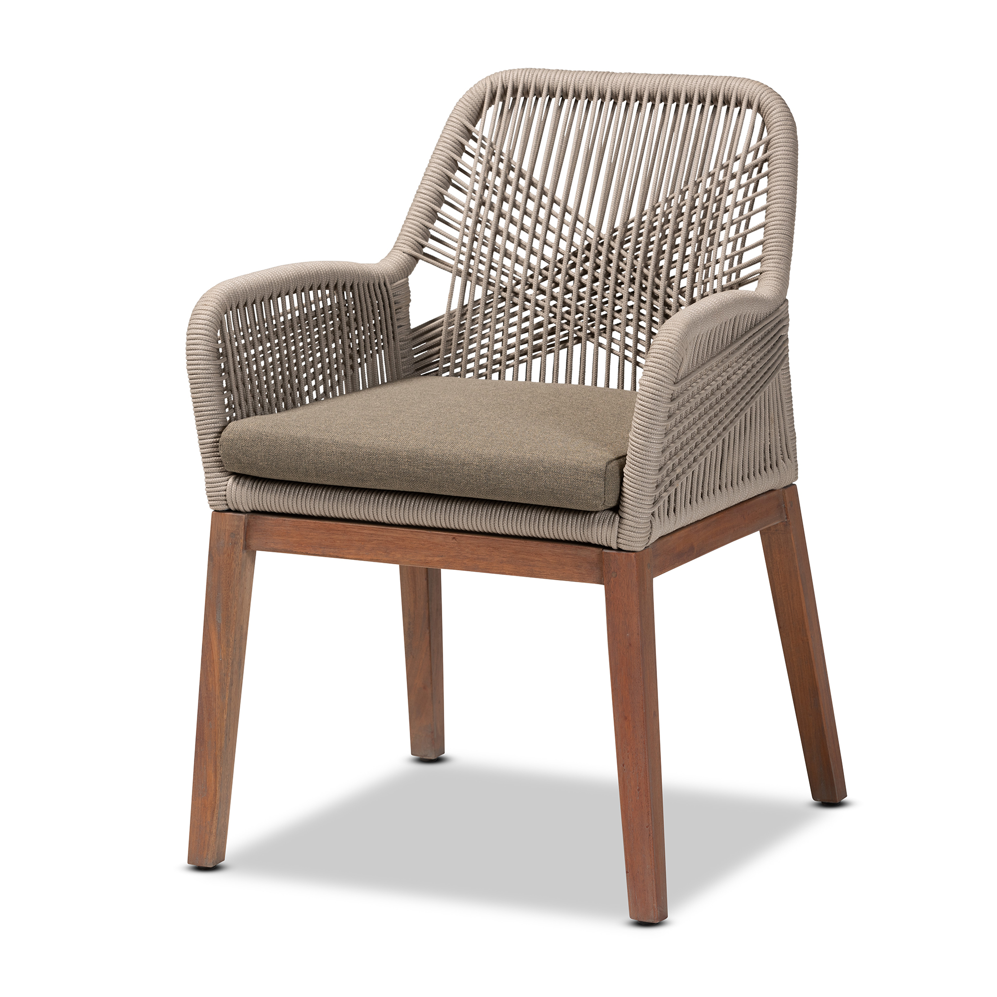 Woven deals dining chair